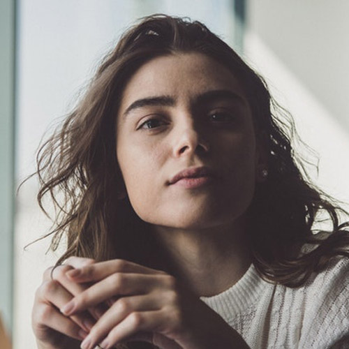 woman giving guest feedback